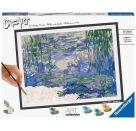 Ravensburger CreArt - Malen nach Zahlen 23651 – ART Collection: Seerosen (Monet) – ab 14 Jahren