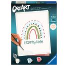 Ravensburger CreArt - Malen nach Zahlen 23653 - Hello Baby: Regenbogen - ab 12 Jahren