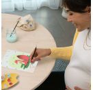 Ravensburger CreArt - Malen nach Zahlen 23654 - Hello Baby: Kleiner Fuchs - ab 12 Jahren