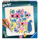 Ravensburger CreArt - Malen nach Zahlen 23667 - Bunte Mohnblumen - ab 12 Jahren