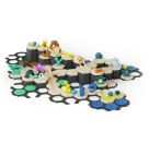 Ravensburger GraviTrax Junior Starter-Set XXL 27059 - Murmelbahn überwiegend aus nachwachsenden Rohstoffen mit Themenw