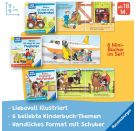 ministeps: Mein erster Bücher-Würfel: Kita, Zoo und Feuerwehr (Bücher-Set)