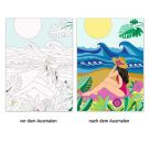 Ravensburger Malen nach Zahlen Mindful Moments - Malen und Entspannen - 32 Motive abgestimmt auf Buntstiftsets mit 24