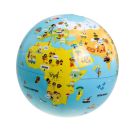 Aufblasbarer Globus Auf Reisen