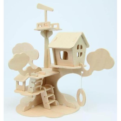 Marabu KiDS 3D PUZZLE BAUMHAUS
