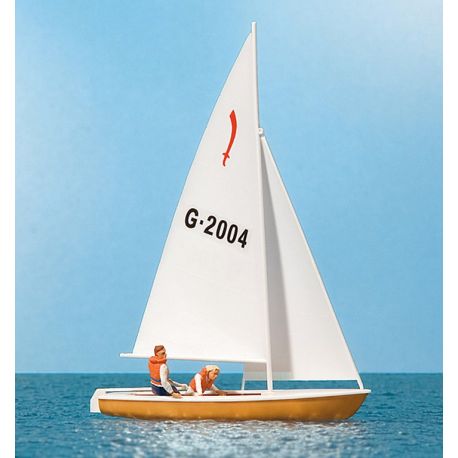 Preiser 10681 Segler (4). Segelboot Korsar