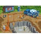 Schmidt Spiele Kinderpuzzle Auf der Baustelle, 3x24 Teile