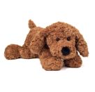 Teddy Hermann Schlenkerhund braun, 28 cm