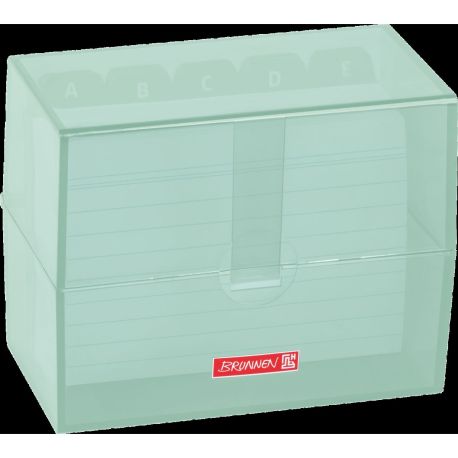 Karteibox A7 gefüllt mint