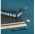 Schlampermäppchen XL denim s maepp