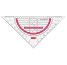 Geometrie-Dreieck 16cm Griff tulip