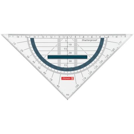 Geometrie-Dreieck 16cm Griff denim