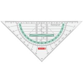 Geometrie-Dreieck 16cm Griff mint