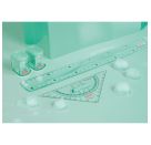 Geometrie-Dreieck 16cm Griff mint