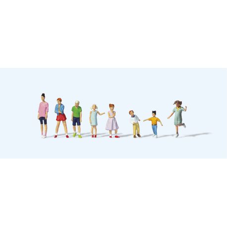 Preiser 10766 H0-Jugendliche und Kinder