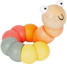 small foot Motorikspielzeug Raupe Pastell sortiert