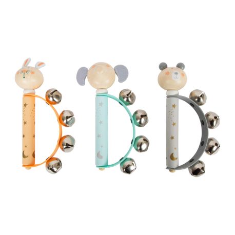 Babyschellenkranz Pastell