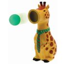 Leif - Der Giraffen Plopper, ist eine von vielen Plopper Spiel Figuren mit 6 weiche Bälle u. Spielanleitung
