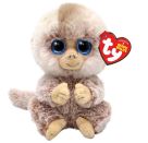 Ty STUBBY MONKEY - TAN - BEANIE BELLIE - RE