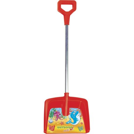 Outdoor active Schneeschaufel, rot, Länge 70 cm