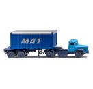 WIKING Containersattelzug 20 (Scania) M.A.T.