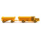 WIKING Kipperhängerzug (Büssing 8000) - verkehrsgelb