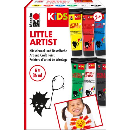 Marabu KiDS Little Artist Sortierung 6x36ml