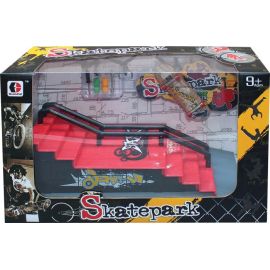 Fingerskateboard-Park mit Zubehör