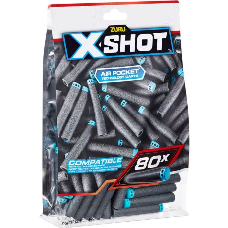 XSHOT - Excel Nachfüllpackung 80 Darts