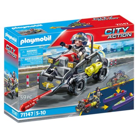 PLAYMOBIL 71147 SWAT-Multi-Terrain-Quad