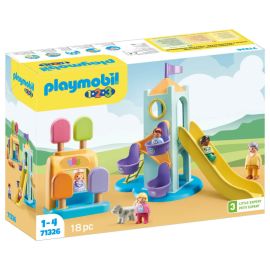 PLAYMOBIL 71326 1.2.3: Erlebnisturm mit Eisstand