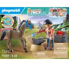 PLAYMOBIL 71357 Hufschmied Ben   Achilles