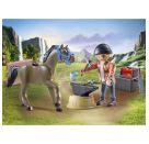 PLAYMOBIL 71357 Hufschmied Ben   Achilles