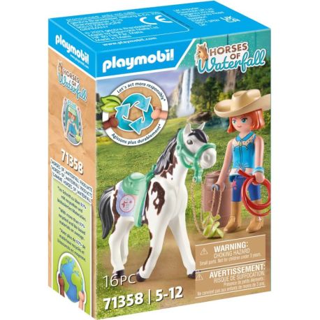 PLAYMOBIL 71358 Ellie   Sawdust mit Westernübung