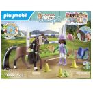 PLAYMOBIL 71355 Zoe   Blaze mit Turnierparcours