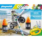 PLAYMOBIL 71377 PLAYMOBIL Color: Motocross Motorrad