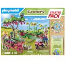 PLAYMOBIL 71380 Starter Pack Bauernhof Gemüsegarten