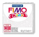 Modelliermasse FIMO® KidsModel clay FIMO® kids white glitter