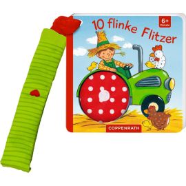 Mein 1.Fühl-Buch für d.Buggy: 10 flinke Flitzer (Fühlen b.)