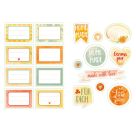 Deko-Sticker - Kapuzinerkresse (Küchenpapeterie)