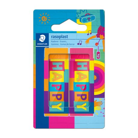 Radierer rasoplast Happy 2St