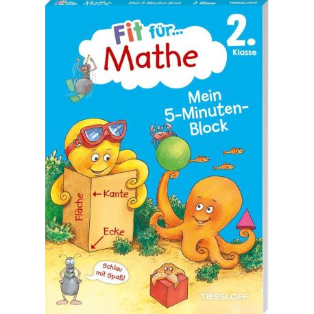Fit für Mathe 2. Klasse. Mein 5-Minuten-Block