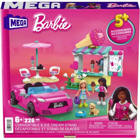 MEGA Barbie Cabrio   Eisstand