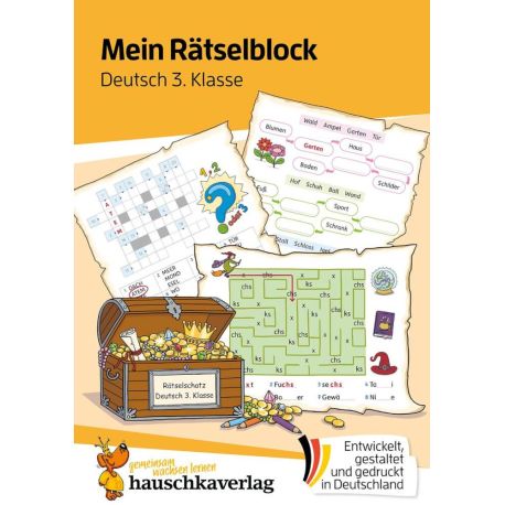 Mein Rätselblock Deutsch 3. Klasse
