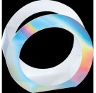 Laternenzuschnitt rund 19x6 iris