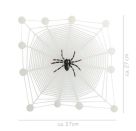 ZOMBIE ZONE Spinnennetz Glow in the Dark mit Spinne