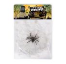 ZOMBIE ZONE Spinnennetz Glow in the Dark mit Spinne