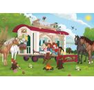 Puzzle Schleich Horse Club, Hannoveraner Fohlen mit Add-on 100Teile