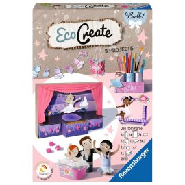 Ravensburger EcoCreate 23672 - Live like a Ballerina - DIY Bastelset für Kinder ab 6 Jahren