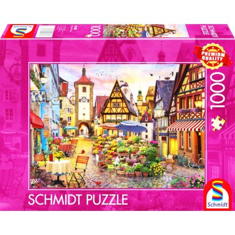 Puzzle Romantisches Bayern, Rothenburg ob der Tauber 1000Teile